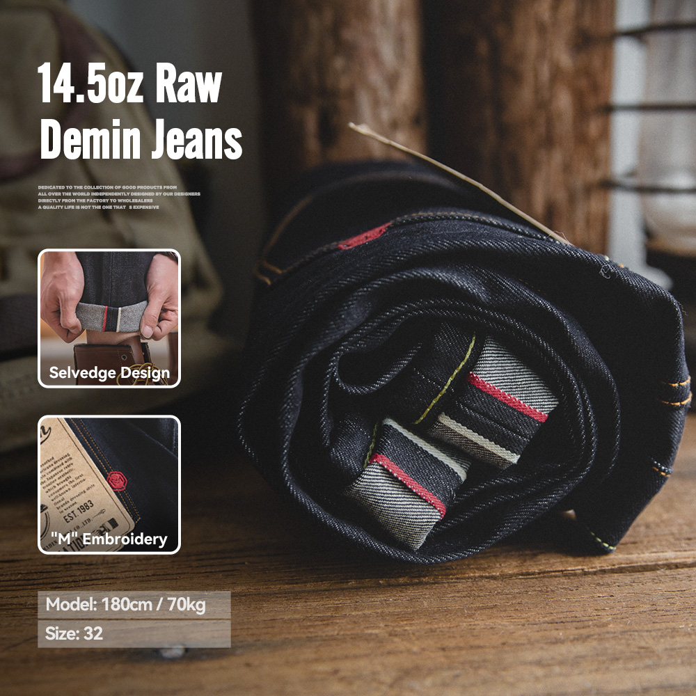 Maden Vintage 14.5oz Selvedge  - Levis Jeans 501 recension och pris