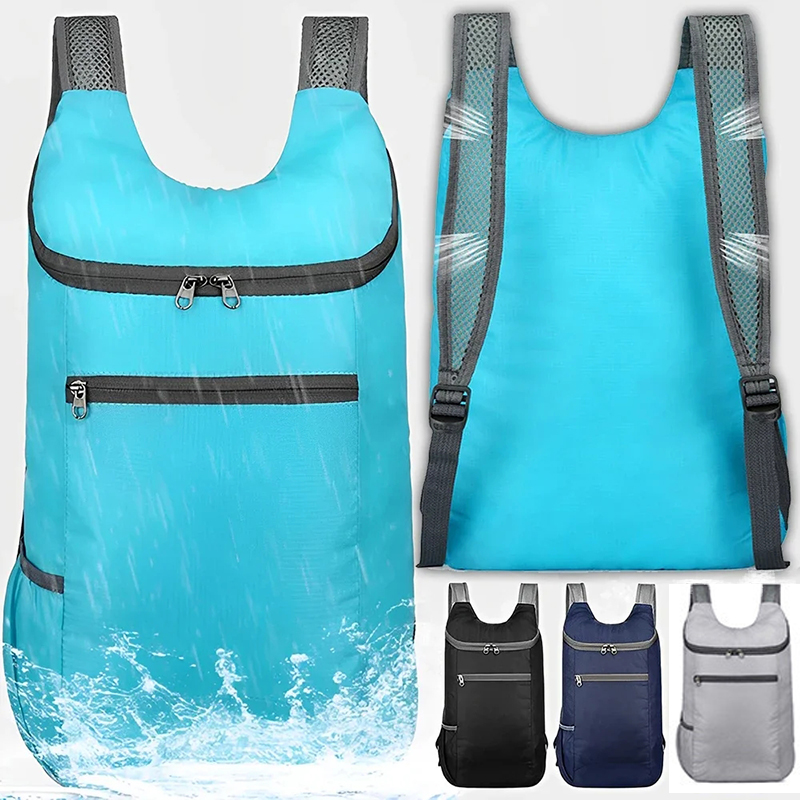 Men's and Women's Outdoor Spor - Foldable Backpack Small recension och pris