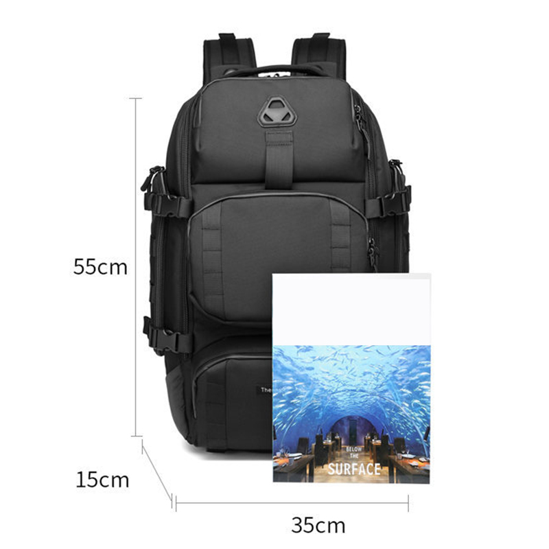 Men's new tactical backpack ou - Hiking Backpack Waterproof recension och pris